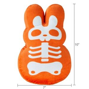 New Way To Celebrate Pink Skeleton Bunny Plush 10" Halloween Decor or Gift